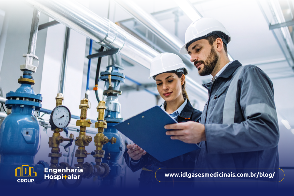 IDL Engenharia Hospitalar - Continuidade Hospitalar: Manutenção Preventiva de Rede de Gases Medicinais