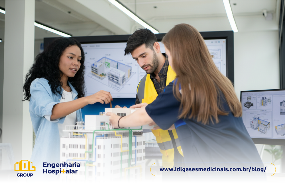 IDL Engenharia Hospitalar - Redundância e Gestão de Gases Medicinais