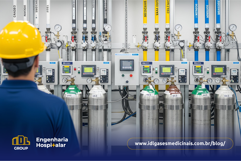 IDL Engenharia Hospitalar - Setorização da Infraestrutura de Gases Medicinais