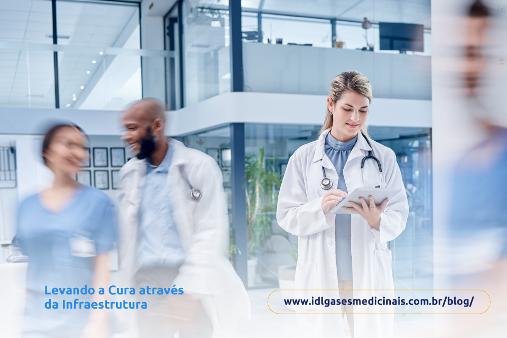 IDL Engenharia Hospitalar - Otimização do Fluxo de Trabalho: Como a Engenharia de Redes de Gases transforma a rotina das Equipes de Saúde